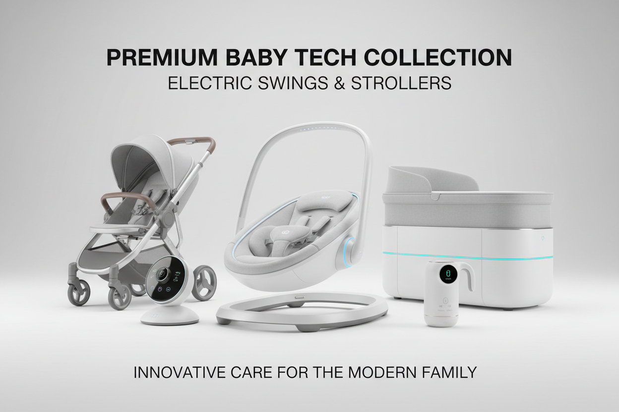 Baby Electric Swings & Strollers Collection Banner