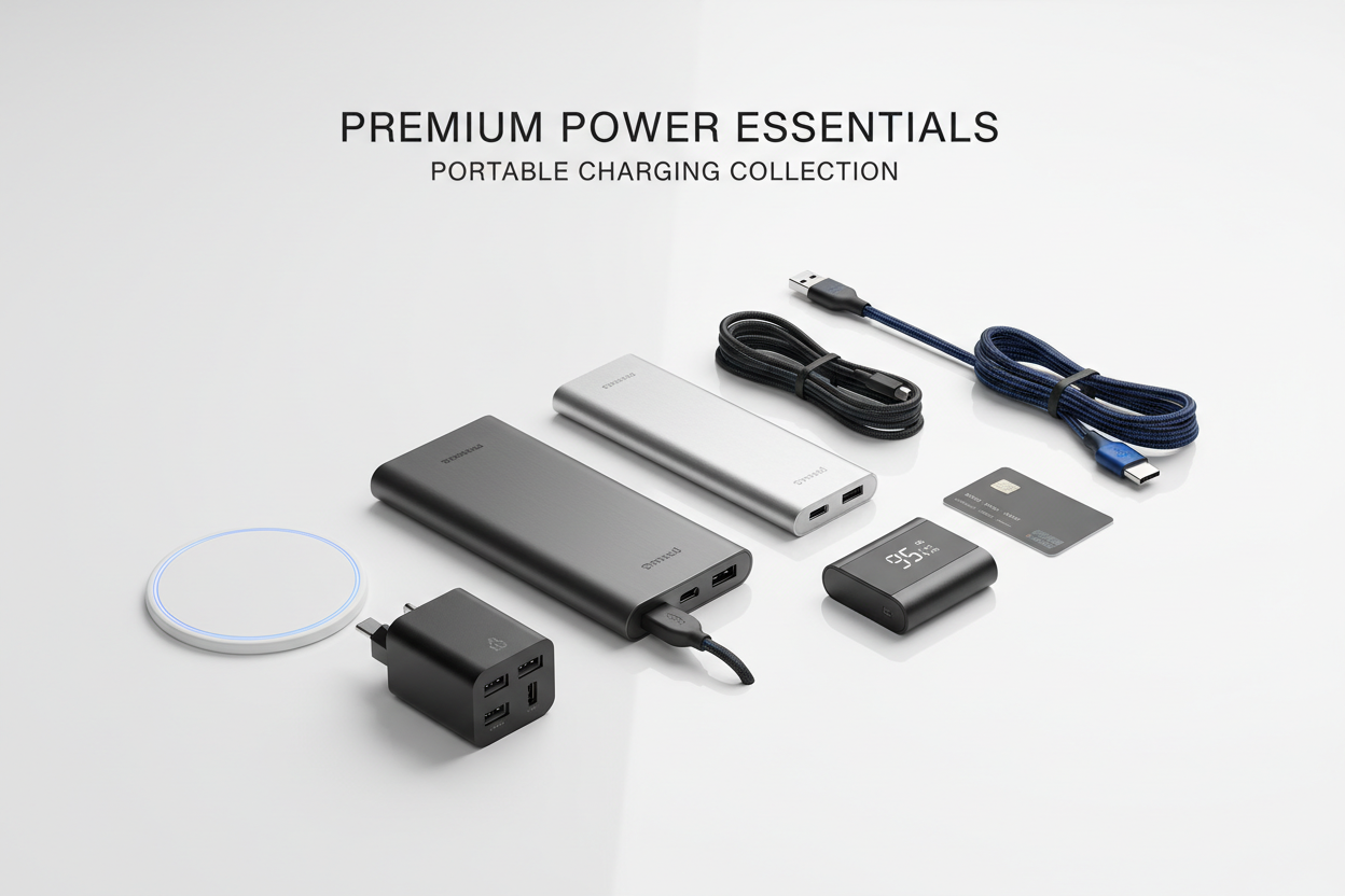 Portable Power & Charging Devices Collection Banner