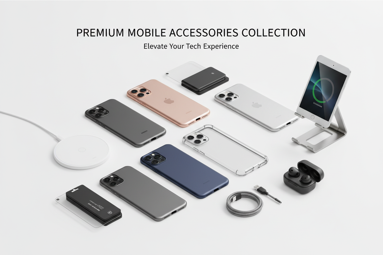 Smart Phone and Mobile Accessories Collection Banner