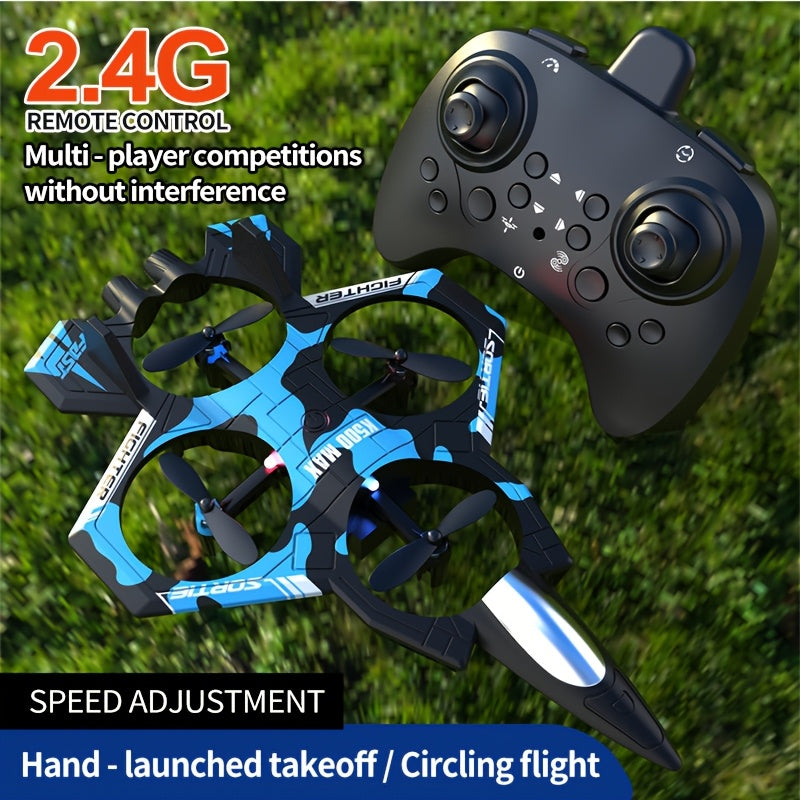 RC Stunt Drone - 360° Flip Quadcopter with LED Lights & Altitude Hold