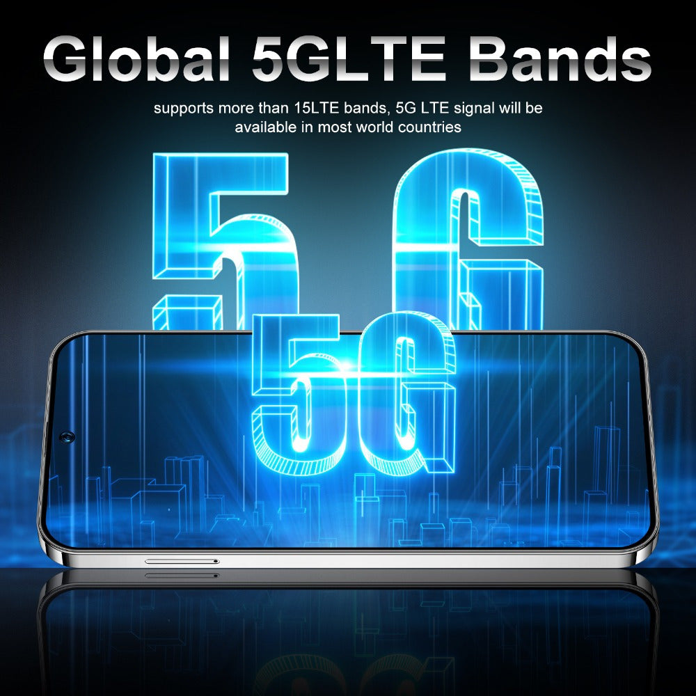 Touch Screen 5G Smart Phone - 7.3-inch High-definition Large Screen