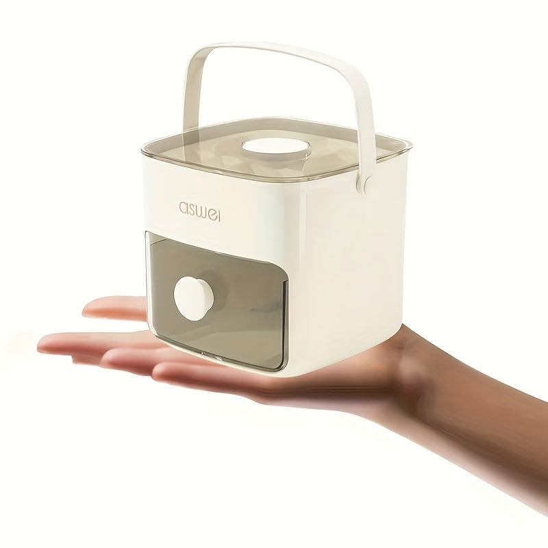 48-Cube Ice Maker - Double Layer Press Lid Ice Tray for Home