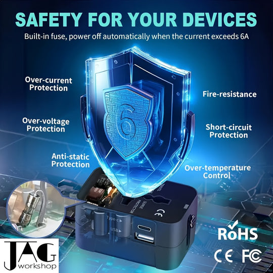 Travel Converters Adapter Universal Interface