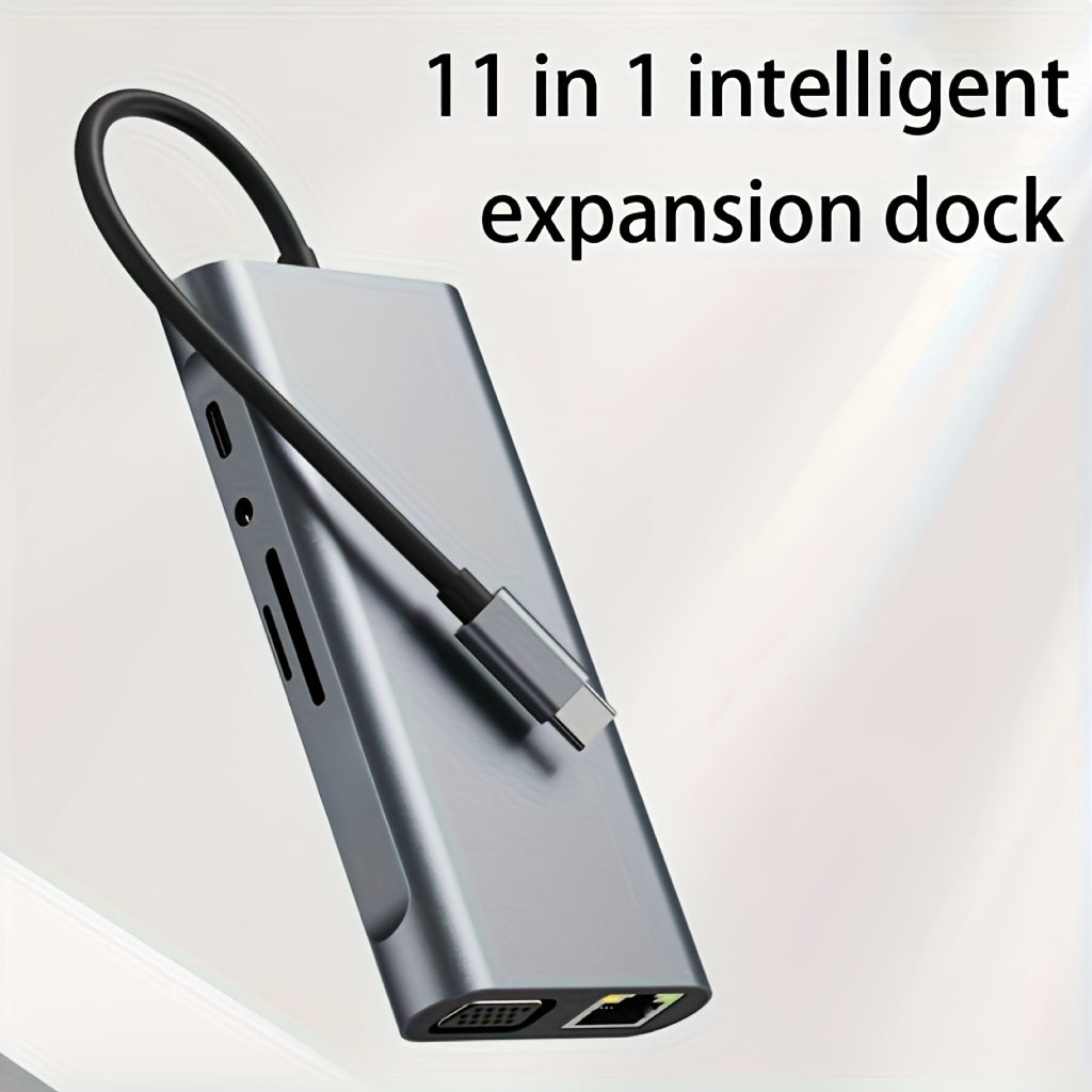 Laptop Expansion Dock with Multiple USB-C Ports
