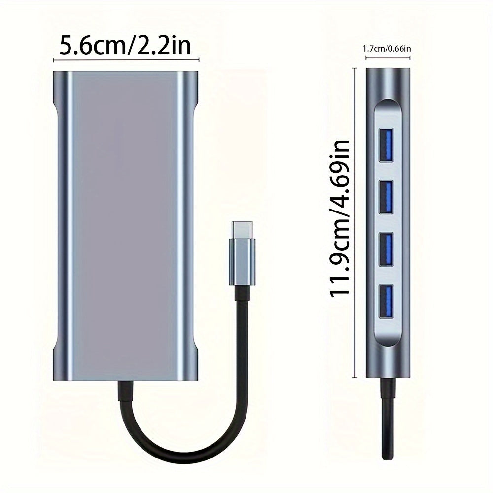 Laptop Expansion Dock with Multiple USB-C Ports