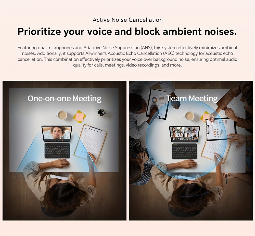 Tablet New Android 15, 10.1-inch IPS Display