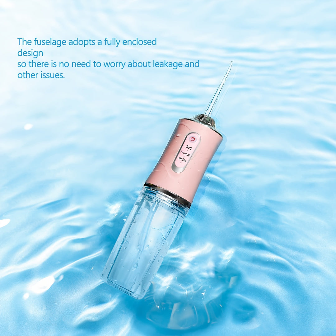 Cordless Dental Oral Irrigator - 4-in-1 Water Flosser