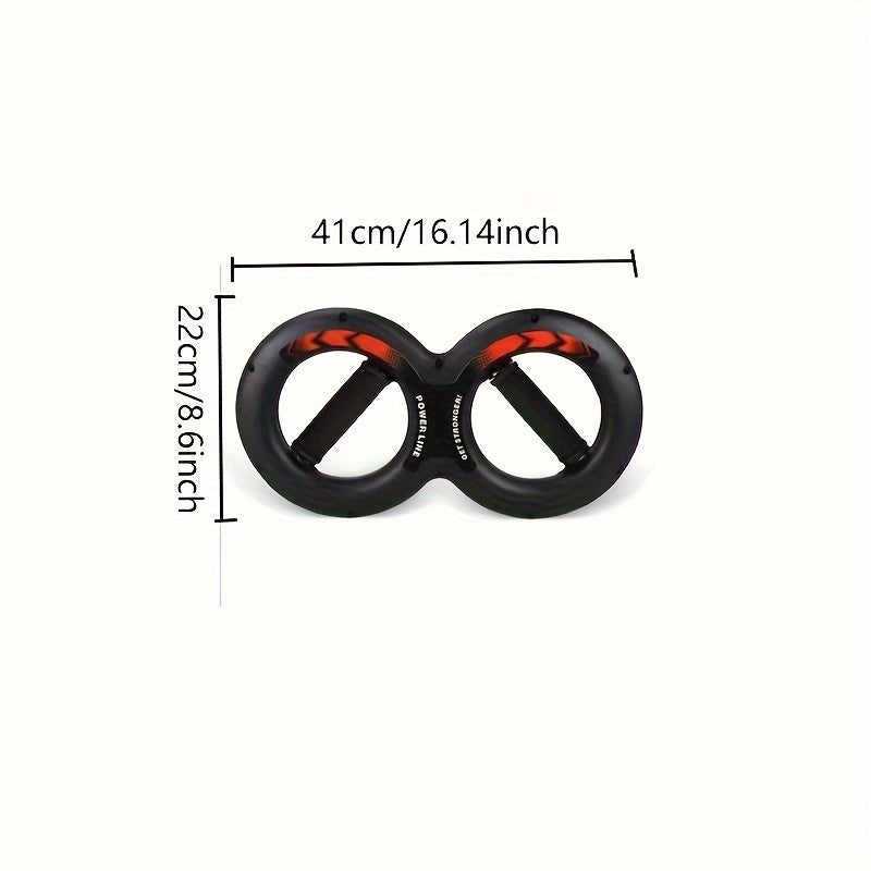 Arm Strength Trainer - 8-Shaped Wrist & Forearm Exerciser for Muscle Building