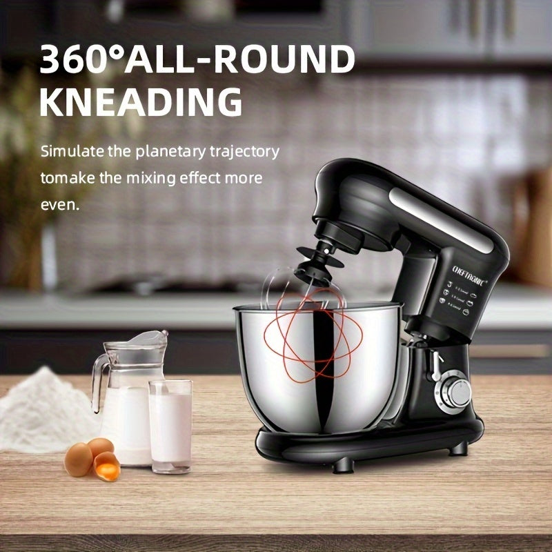 Electric Dough Mixer 1000W - 3.5L Stand Mixer for Bread & Baking