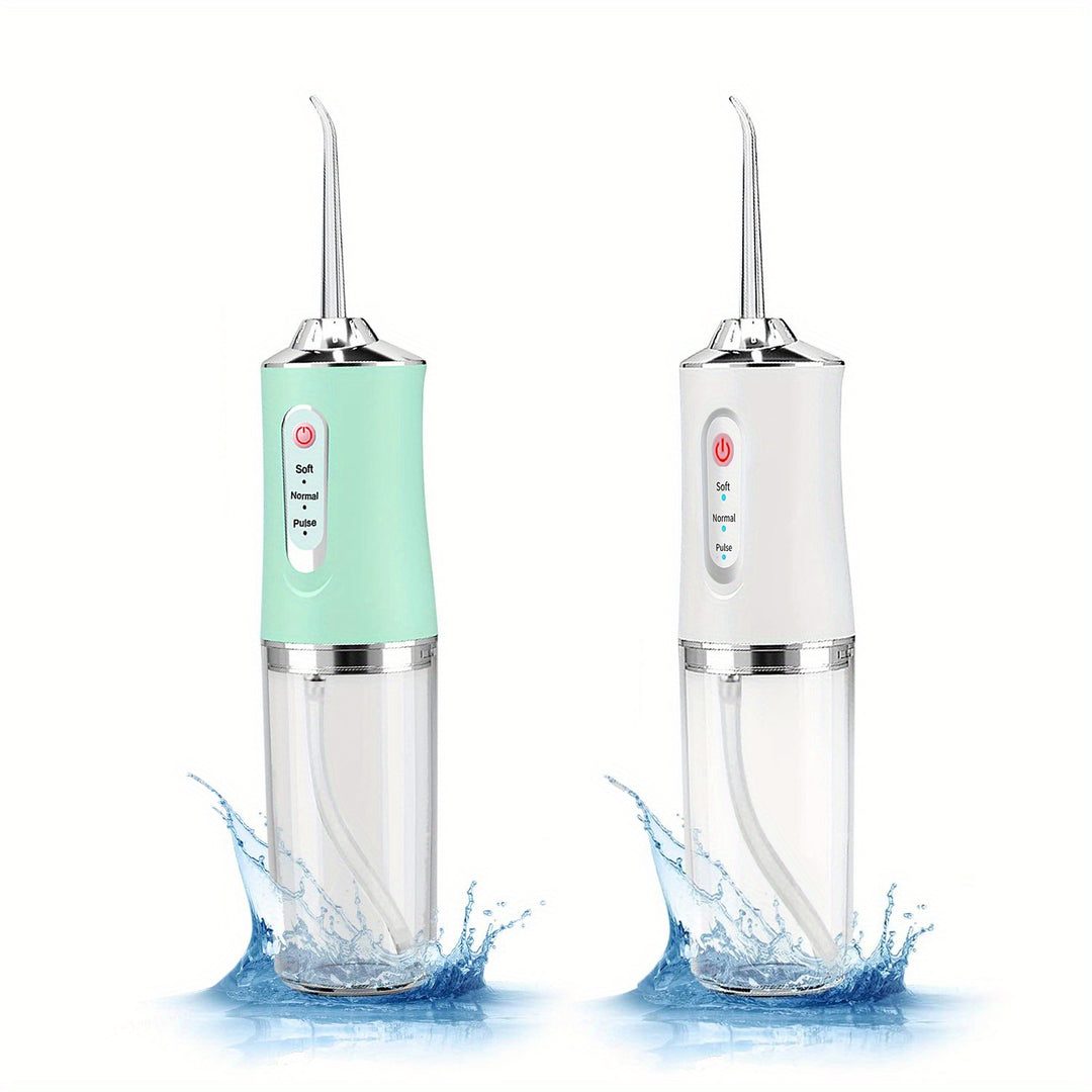 Cordless Dental Oral Irrigator - 4-in-1 Water Flosser