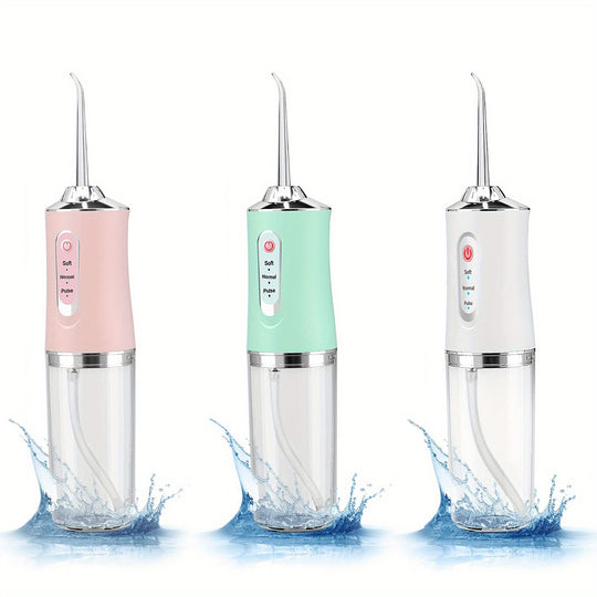 Cordless Dental Oral Irrigator - 4-in-1 Water Flosser