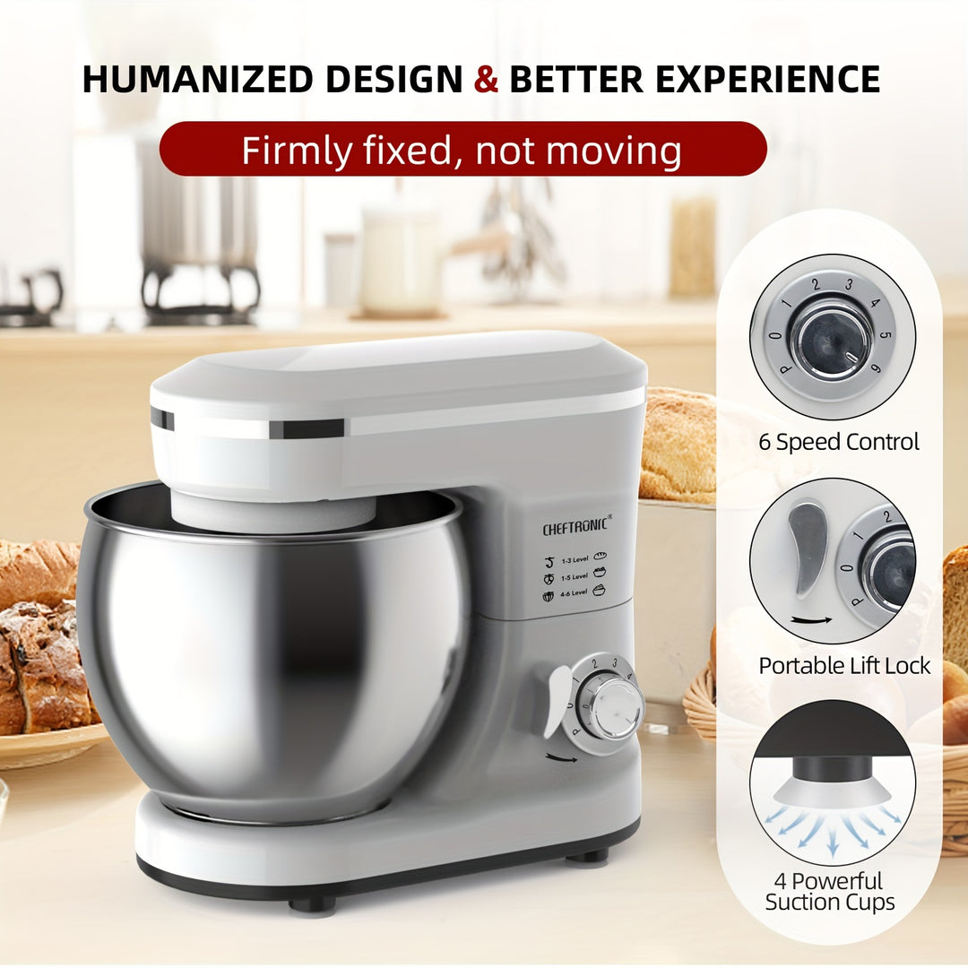 Electric Stand Mixer 4.2L - Professional Chef Machine for Baking & Cooking