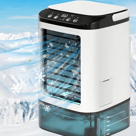 Portable Mini Air Conditioner - USB Water Cooling Fan with Humidifier for Home & Camping