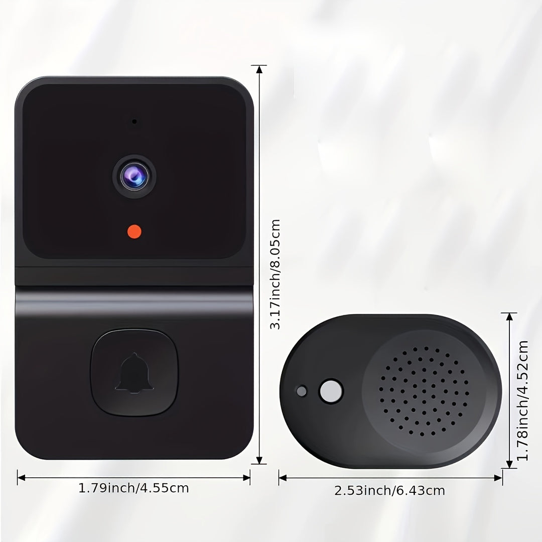 Smart WiFi Doorbell Camera with Built-in Battery