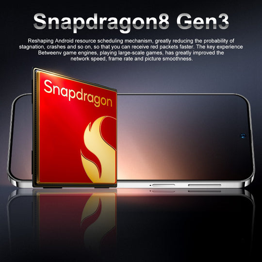 Touch Screen 5G Smart Phone - 7.3-inch High-definition Large Screen