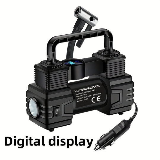 Car mounted air pump, small inflation pump,