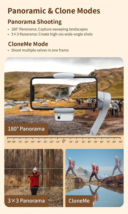 Camera Smartphone Gimbal Stabilizer