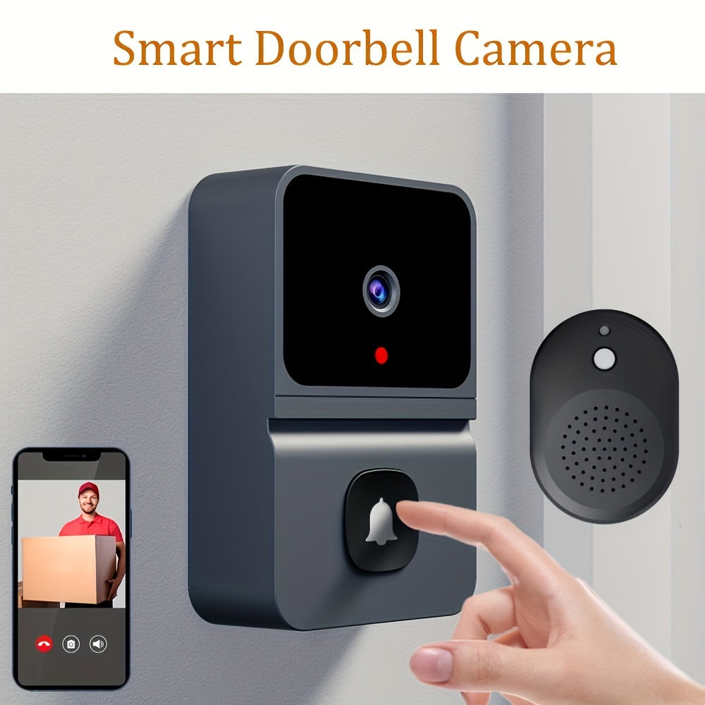Smart WiFi Doorbell Camera with Built-in Battery