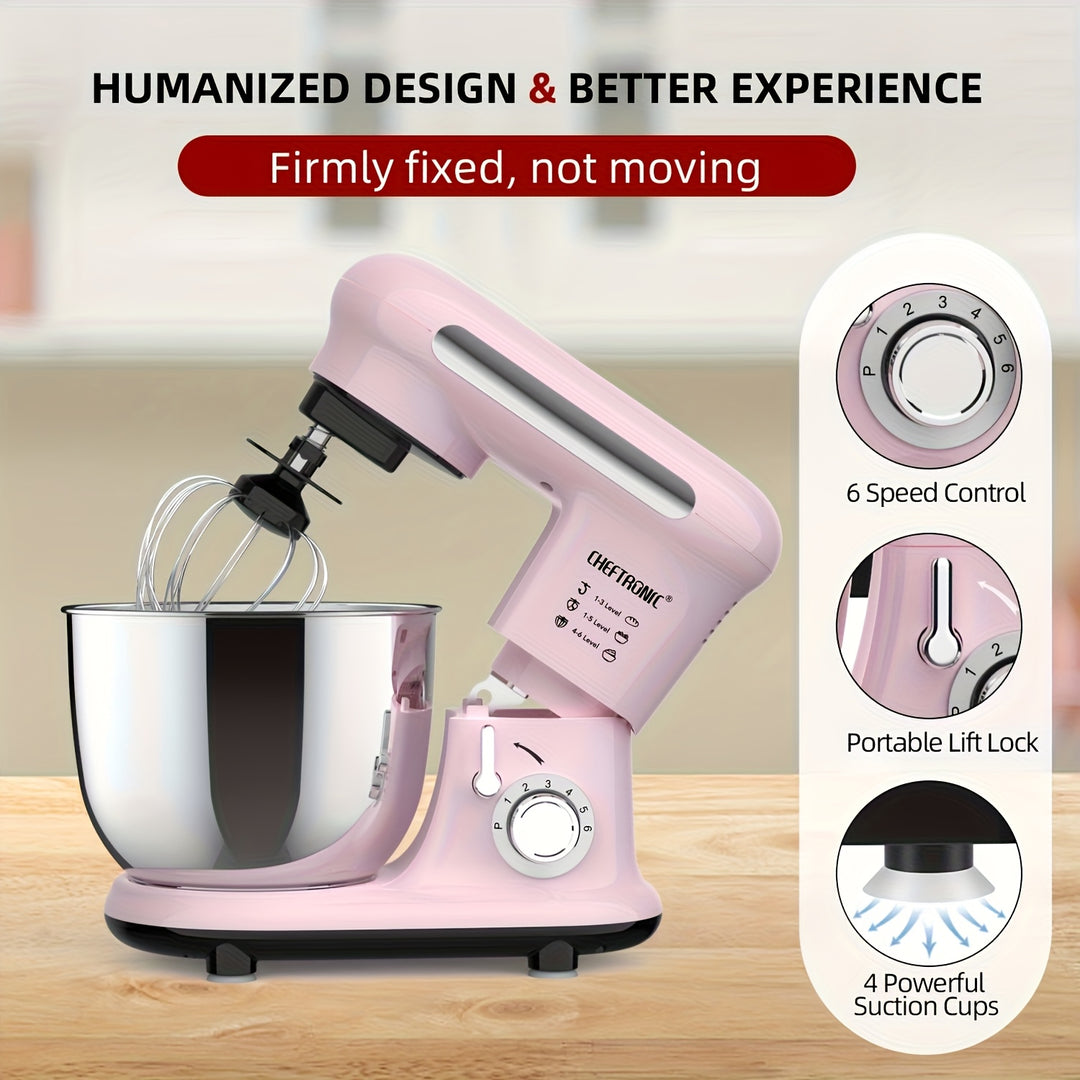 Electric Dough Mixer 1000W - 3.5L Stand Mixer for Bread & Baking