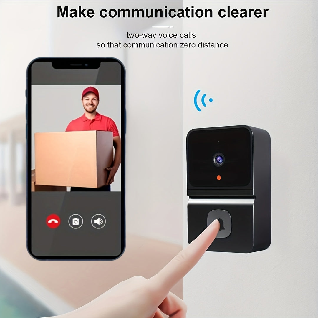 Smart WiFi Doorbell Camera with Built-in Battery