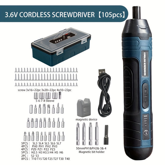 Cordless Electric Screwdriver