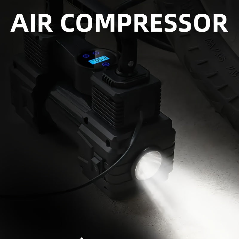 Car mounted air pump, small inflation pump,