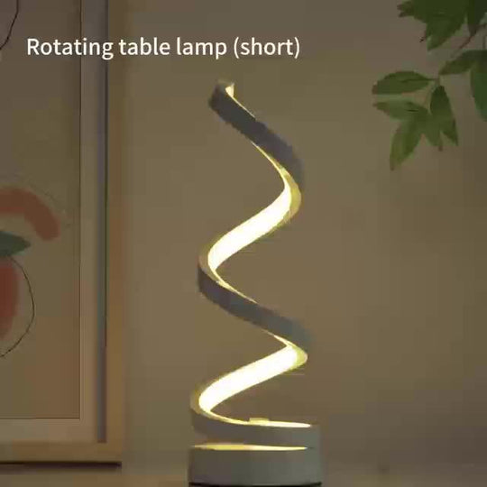 Spiral LED Table Lamp