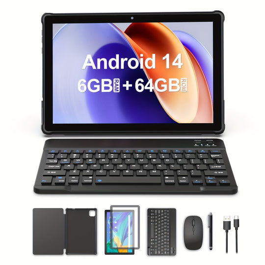 10.1 Inch Android 14 Tablet