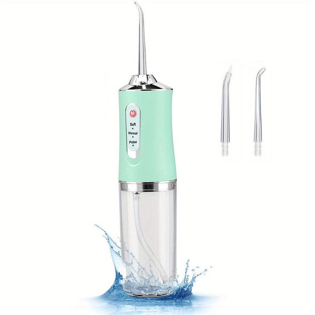 Cordless Dental Oral Irrigator - 4-in-1 Water Flosser