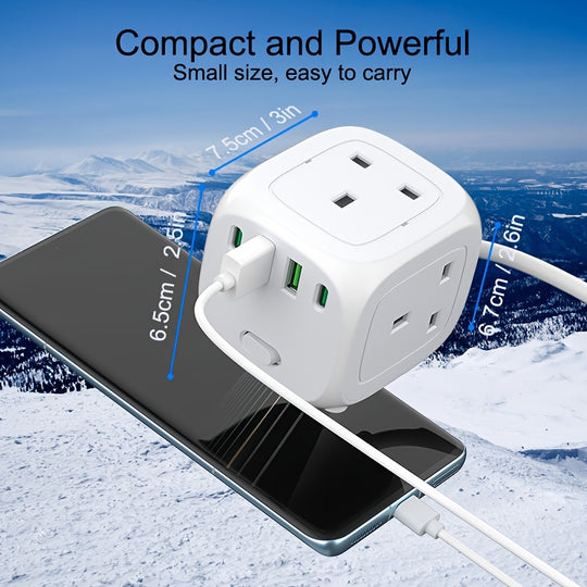 New Power Board Cube Shape