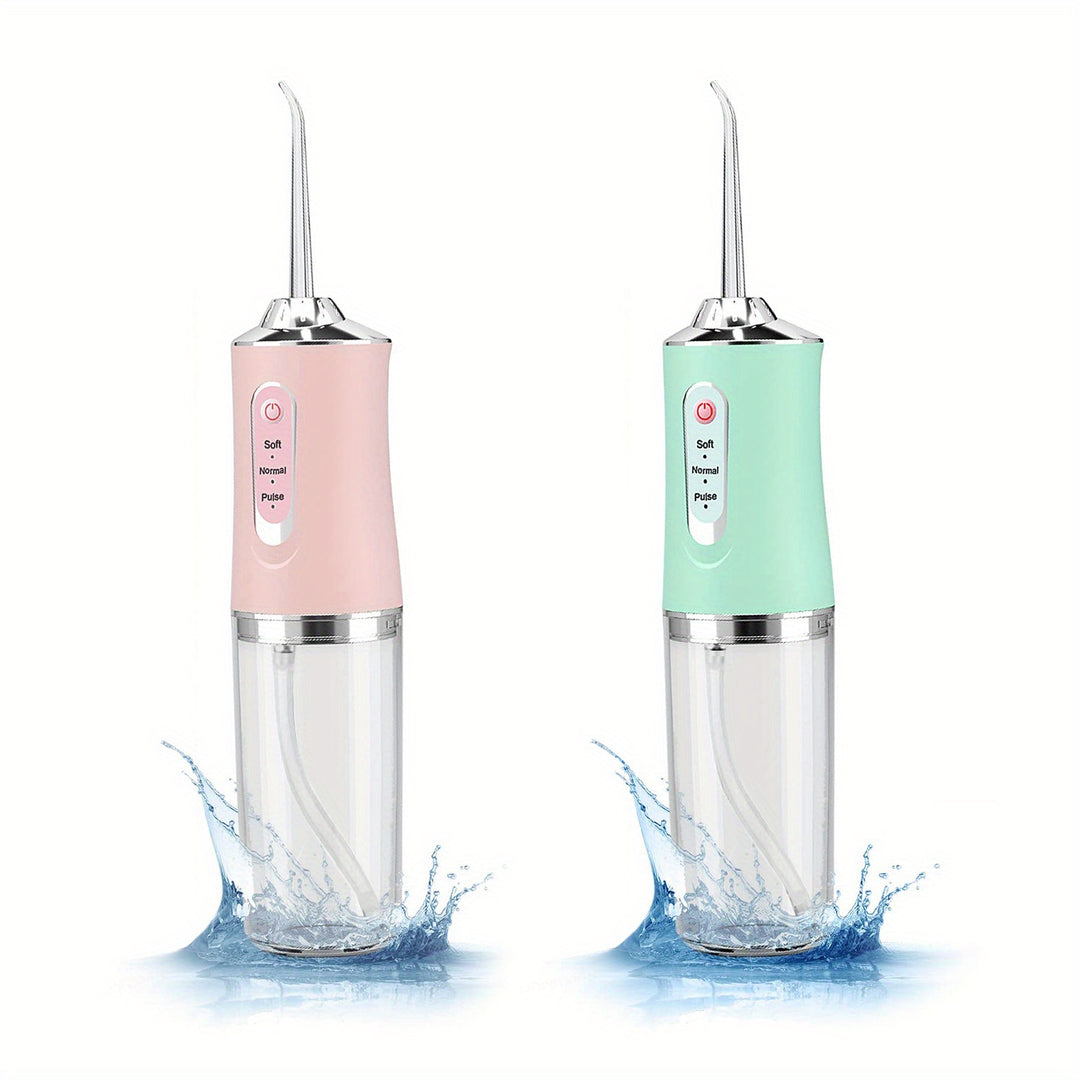 Cordless Dental Oral Irrigator - 4-in-1 Water Flosser