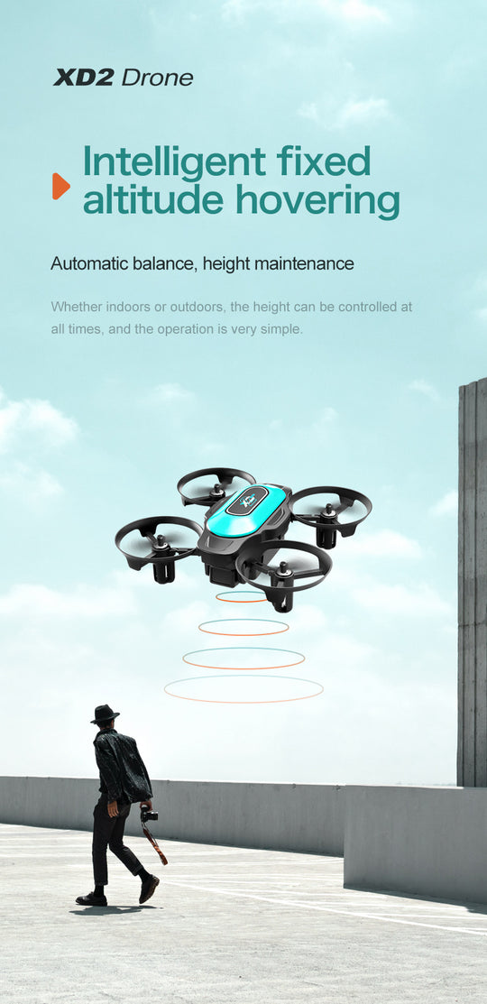 Drone with 360° Rotation