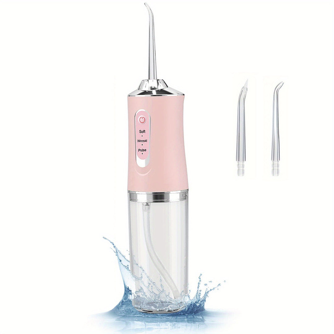 Cordless Dental Oral Irrigator - 4-in-1 Water Flosser