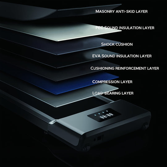 Treadmill Walking Machine Portable Folding Electric Motorized