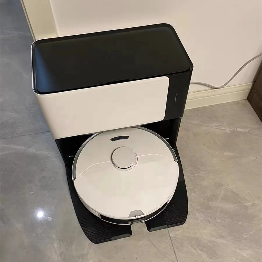 Smart Robot Vacuum Cleaner & Mop - 2500Pa Suction, 470ml Dustbin, Wet & Dry, 5200mAh