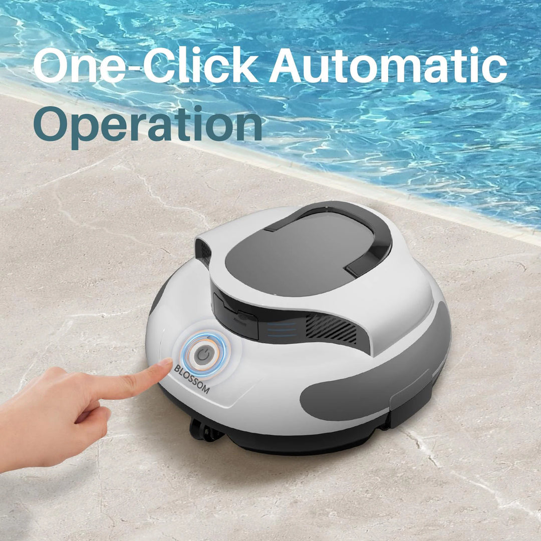 EU and USA Stocks Cordless Robotic Swimming Pool Cleaner  Two Adjustable Path Planning Methods for Pool Cleaning