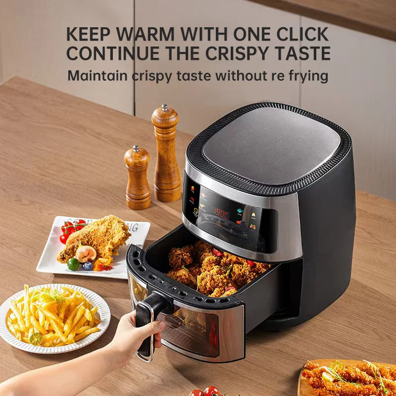 China High Quality Multifunctional Smart New  Electric Digital Oven Cooker  Steam Stainless Steel  AIr Fryers Machine for Sale