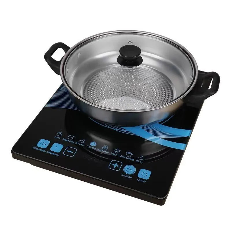 2200w Induction Cooker High-Power  High-Power Hot Pot Stewing Intelligent Induction Cooker Integrated Electric Stove