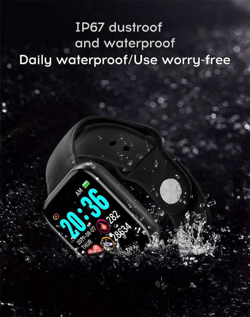 Y68 Smart Watch - Health Monitor Fitness Tracker Bracelet