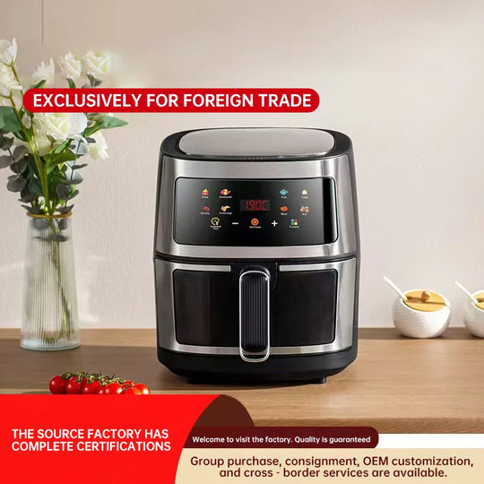 China High Quality Multifunctional Smart New  Electric Digital Oven Cooker  Steam Stainless Steel  AIr Fryers Machine for Sale