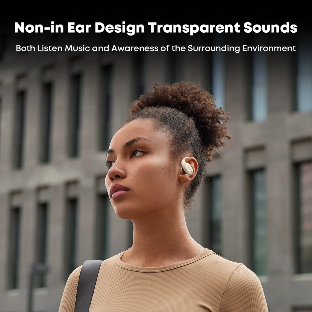Bone Conduction Headphones - Open-Ear TWS Wireless Sport Earphones with Earhook