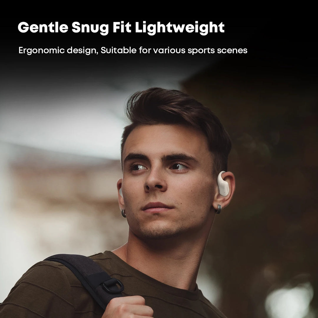 Bone Conduction Headphones - Open-Ear TWS Wireless Sport Earphones with Earhook