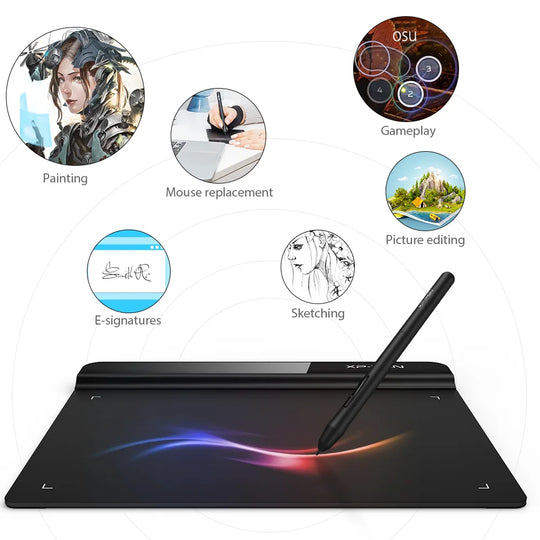 Graphics Tablet Version B 6 Inch Digital Drawing Tablet for OSU Game Art Online Education