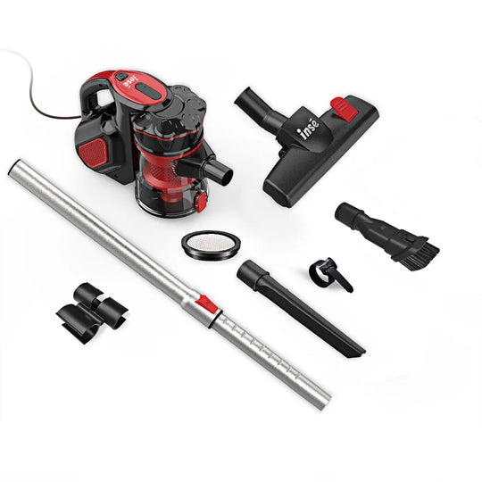 Corded Vacuum Cleaner - 18KPa 600W 4-in-1 Stick & Handheld for Home & Pet Hair