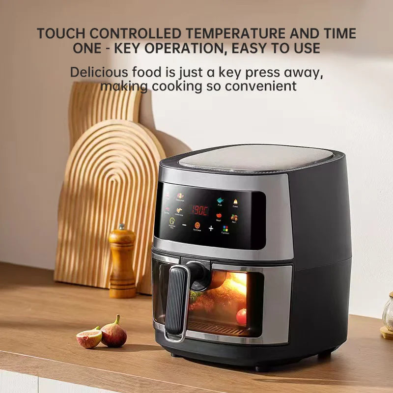 China High Quality Multifunctional Smart New  Electric Digital Oven Cooker  Steam Stainless Steel  AIr Fryers Machine for Sale