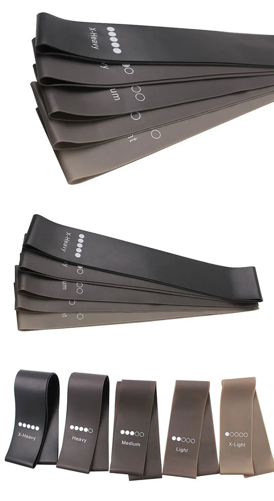 300lb Fitness Booty Resistance Elastic Band Workout for Training Home Exercise Sport Gym Dumbbell Harness Set Expander Equipment