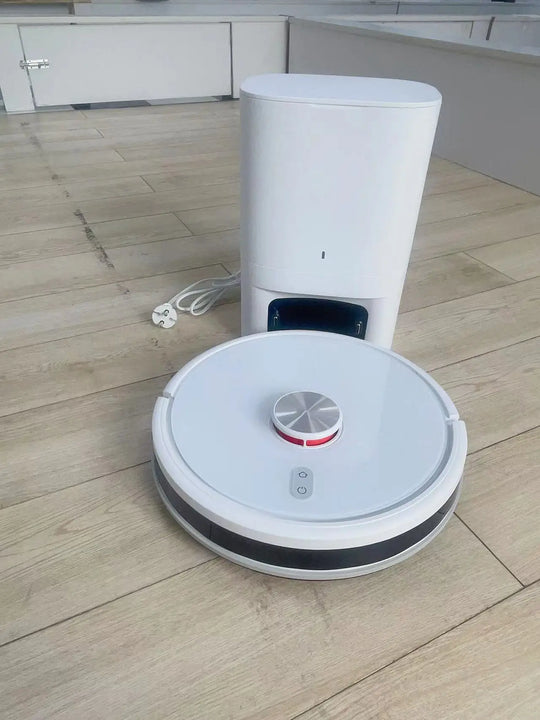 Robot Vacuum and Mop Combo - Self-Emptying, WiFi App, 2500Pa, HEPA Filter