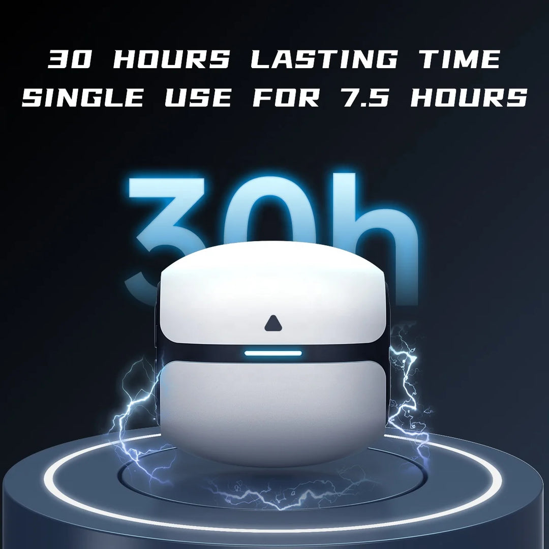 Gaming Headset Bluetooth Earphone With Mic Bass Audio Stereo