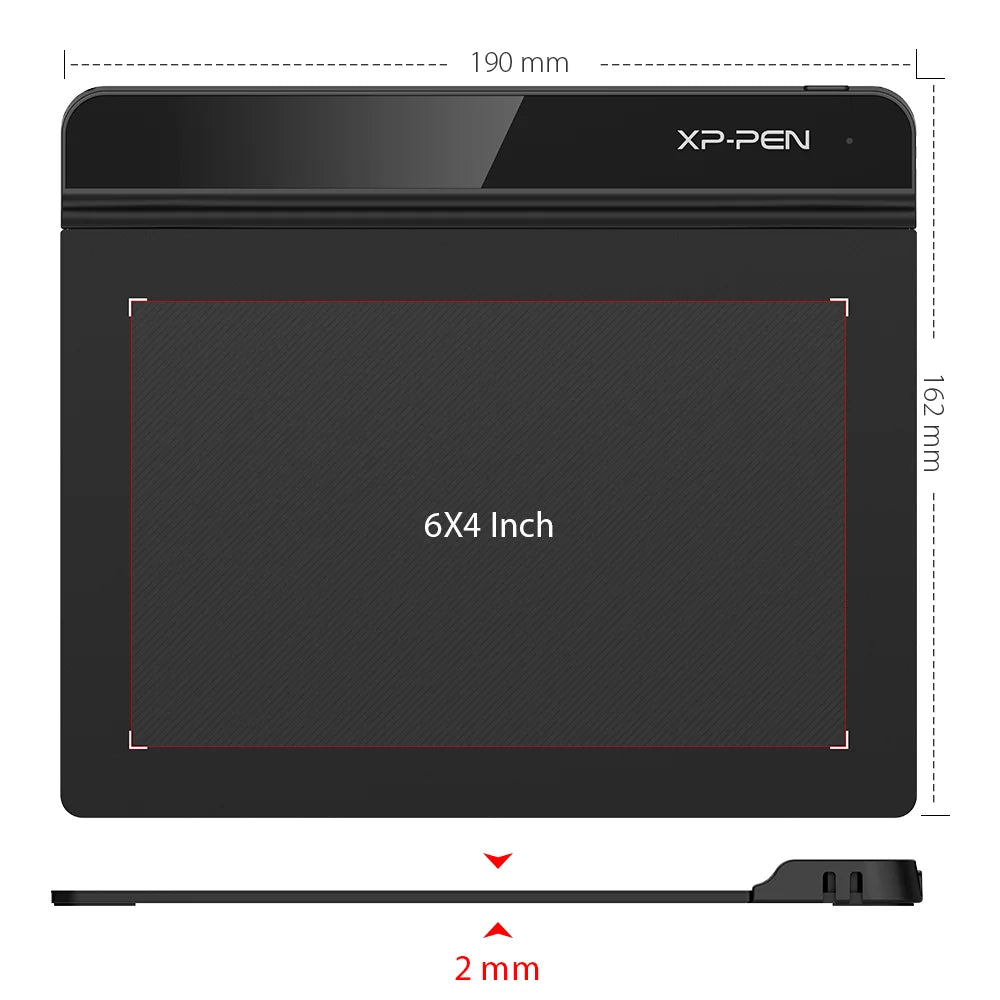 Graphics Tablet Version B 6 Inch Digital Drawing Tablet for OSU Game Art Online Education