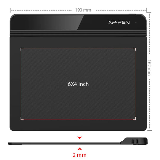 Graphics Tablet Version B 6 Inch Digital Drawing Tablet for OSU Game Art Online Education